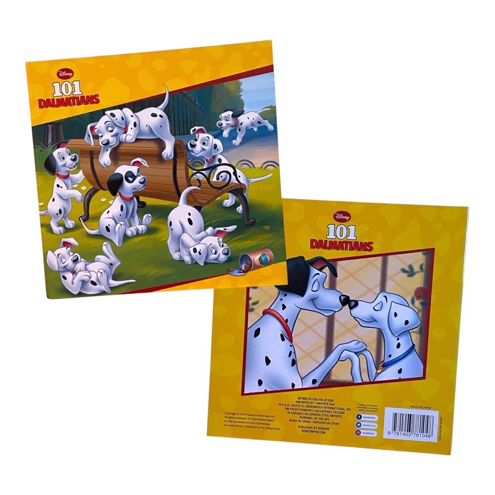 Disney 101 Dalmatians Kids Book | Classic Story with Colorful Illustrations